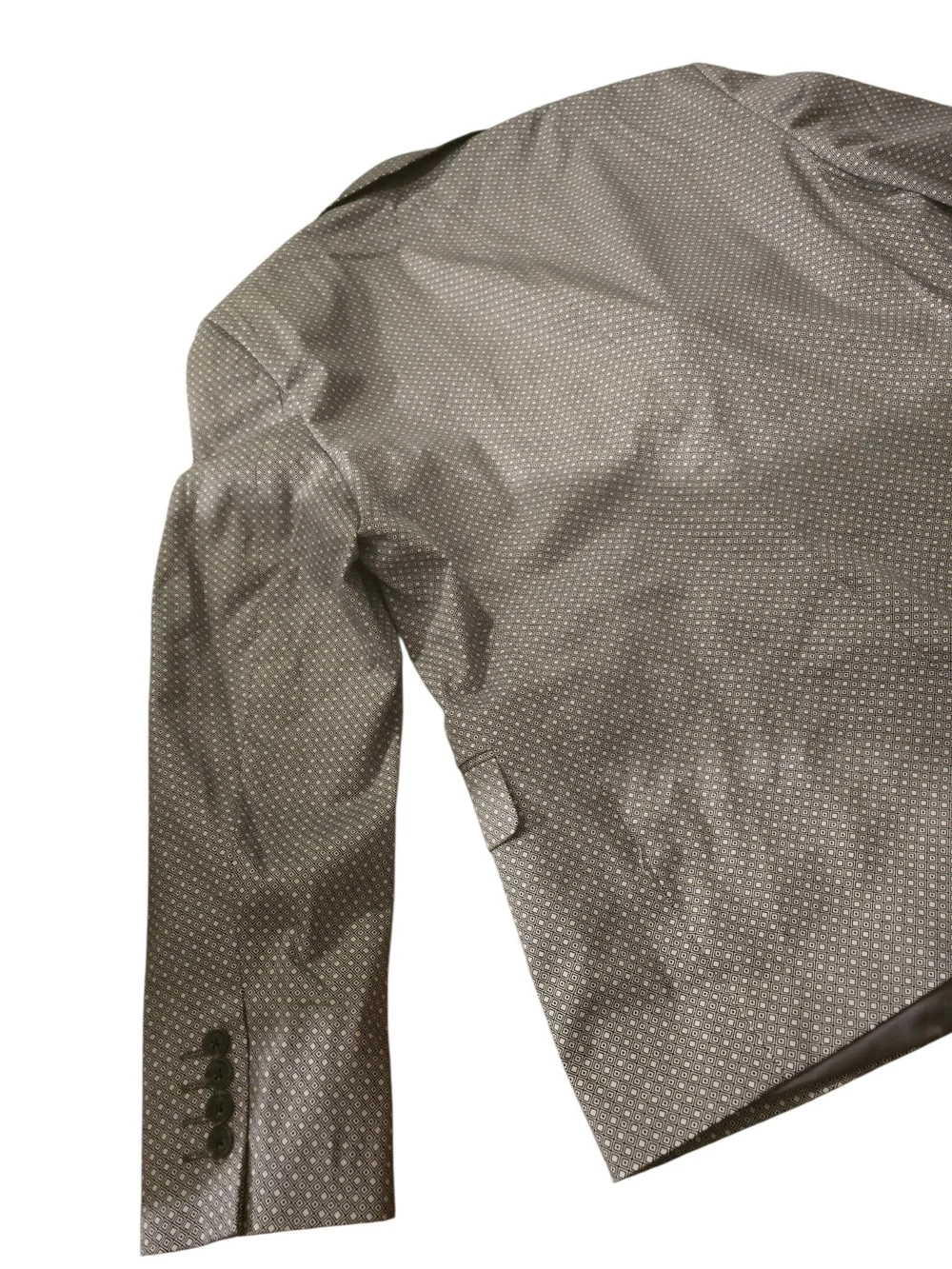 jf j.ferrar Men's Gray Dotted Sport Coat